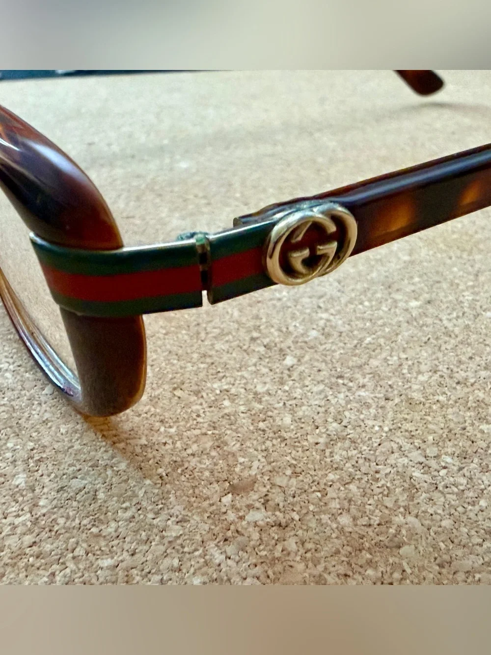 Gucci Tortoiseshell Brown Glasses, Pre-Owned, Great Condition, Made in Italy